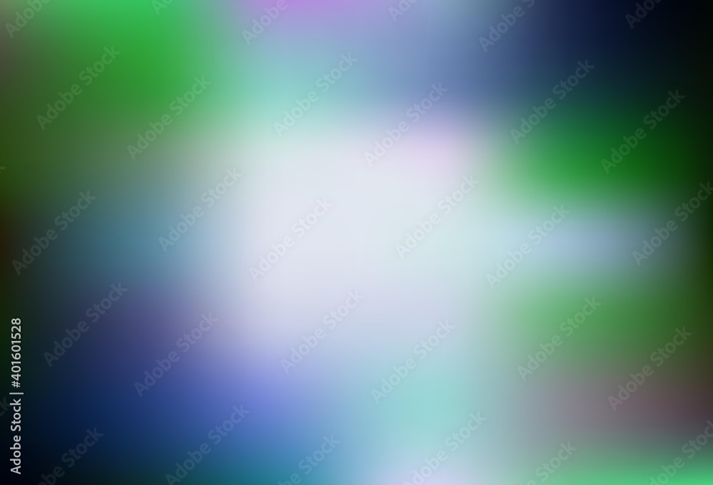 Light Blue, Green vector abstract bright texture.
