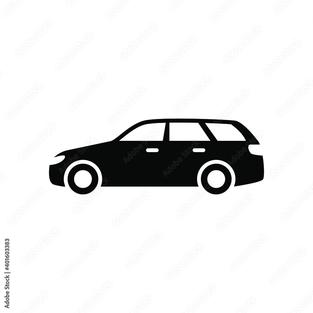 Wagon car icon