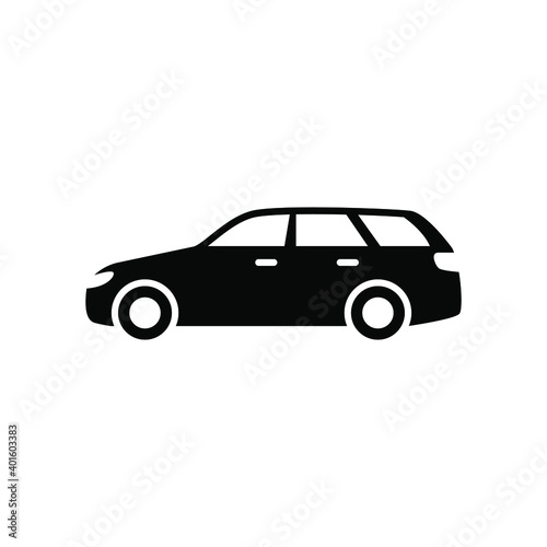 Wagon car icon