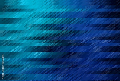 Dark Blue, Green vector texture with abstract forms.