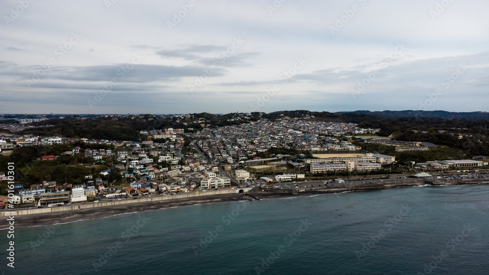 Skyline Aerial view in Kamakura 