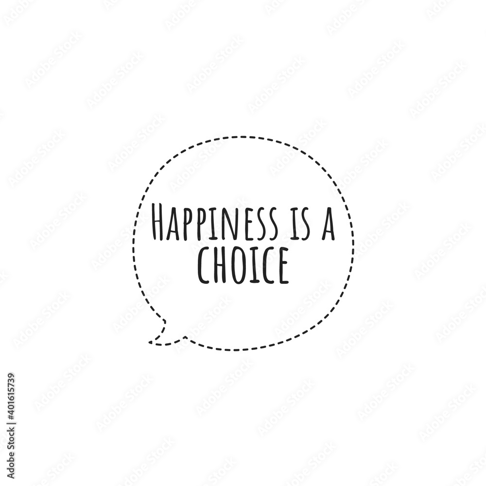 ''Happiness is a choice'' Lettering ''Happiness is a choice'' Lettering
