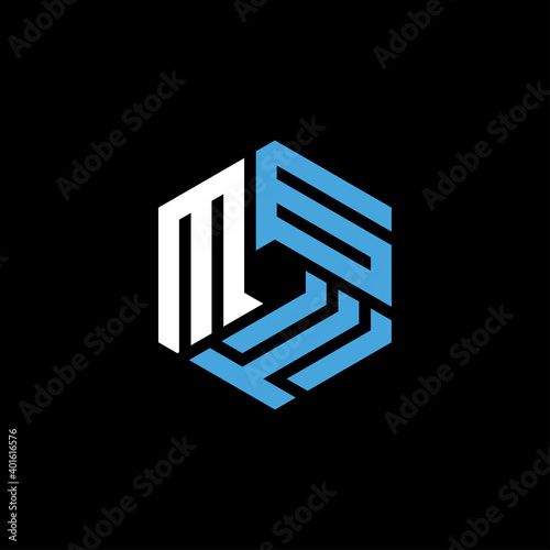 Creative initial letter MGT logo design concept photo