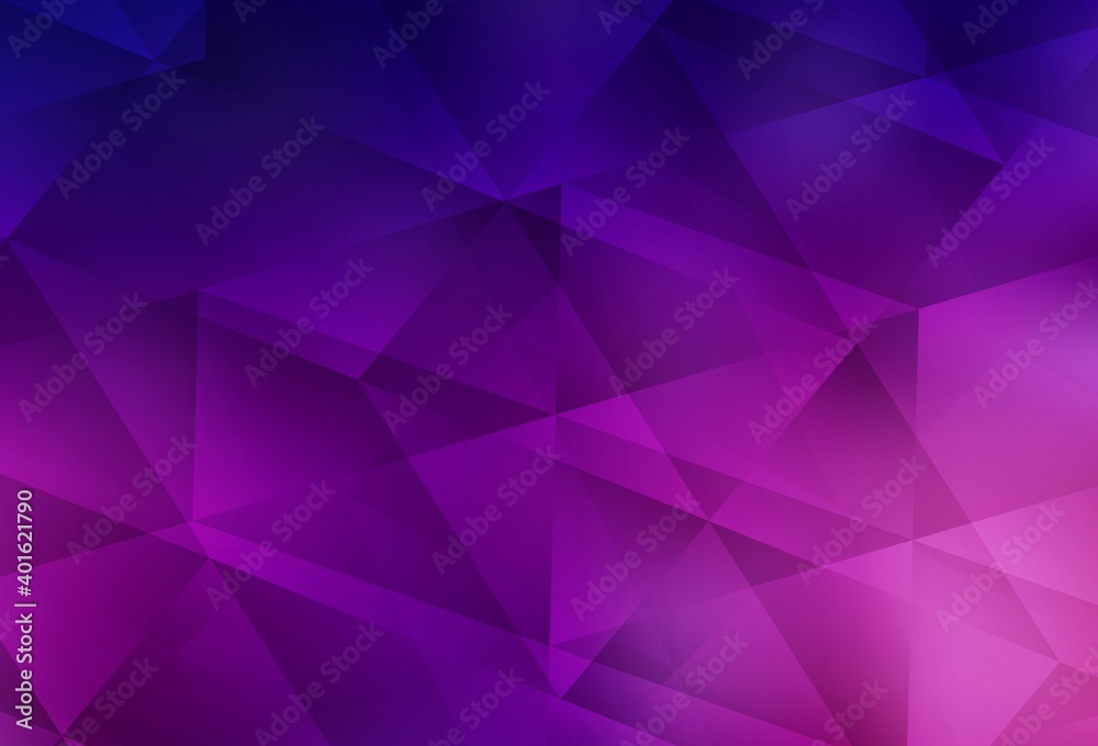 Dark Purple vector shining triangular background. Dark Purple vector shining triangular background.