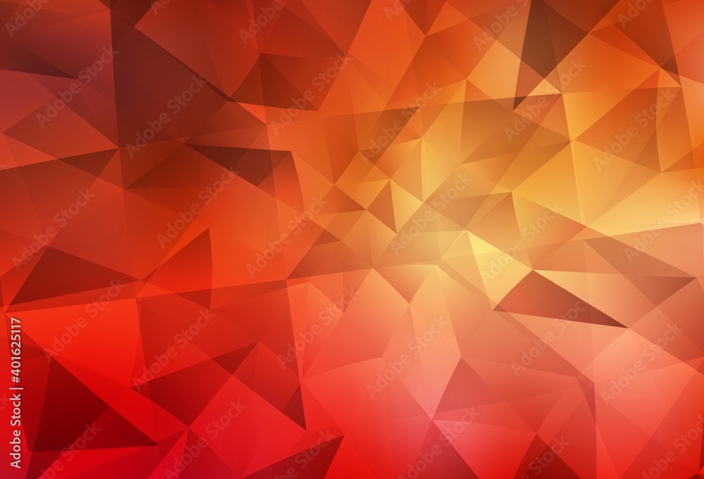 Light Red vector abstract polygonal background. Light Red vector abstract polygonal background.