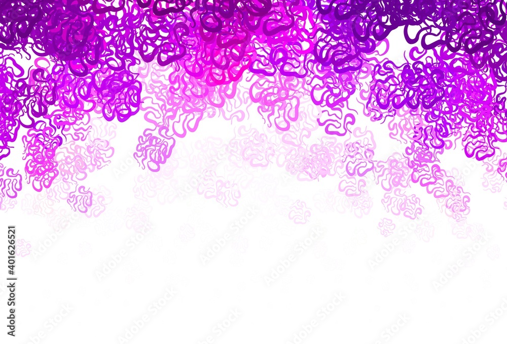 Light Purple vector pattern with random forms. Light Purple vector pattern with random forms.