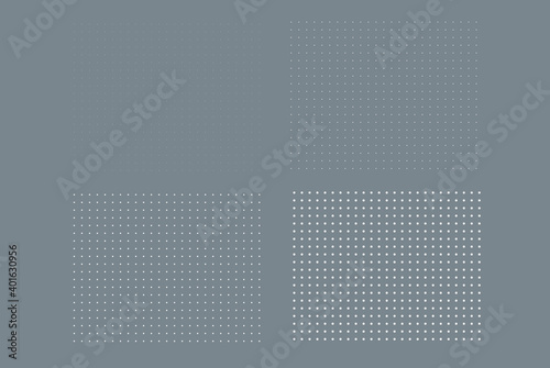abstract background with squares of dots