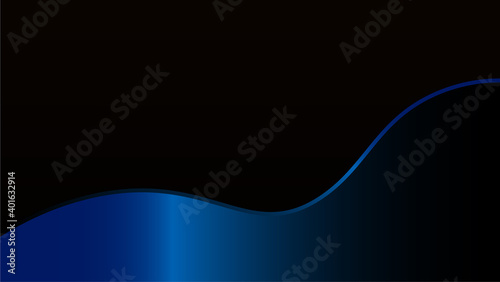 Modern black and blue corporate background