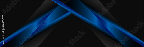 Modern dark blue background with corporate design
