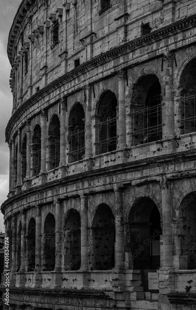 Particular of Colosseum - Rome