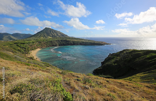 Landscape with Hanauma Bay - Oahu, Hawaii