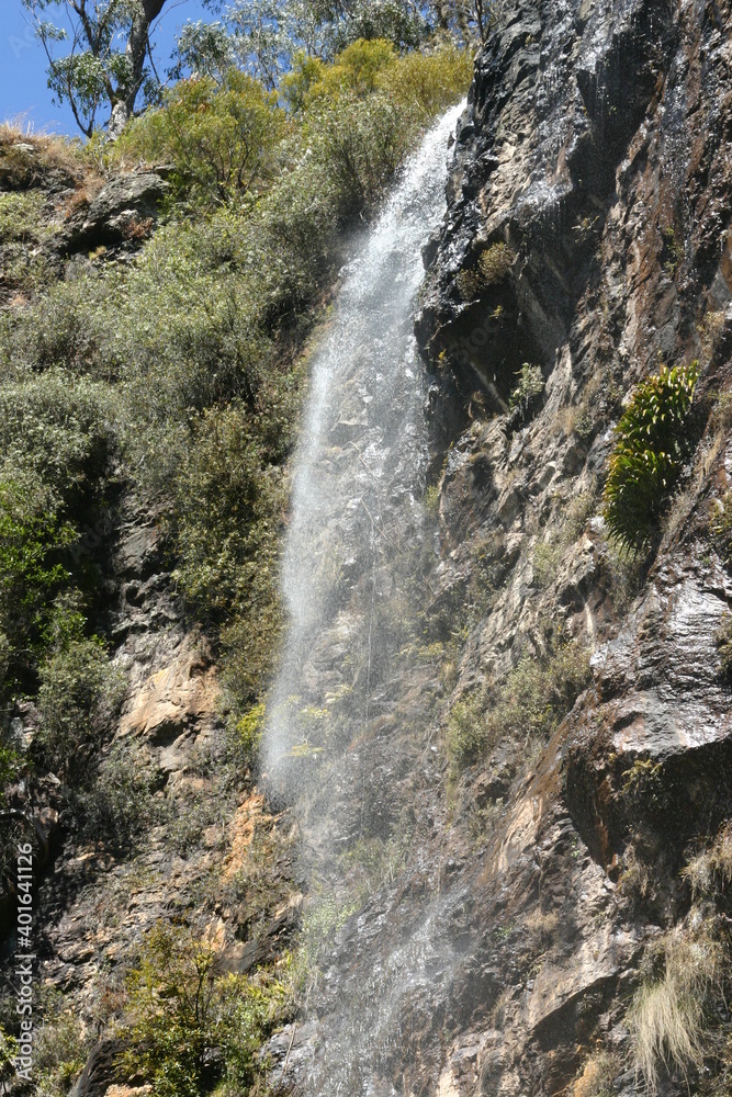 Fototapeta premium waterfall in the mountains