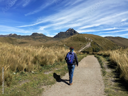 Volcán Guagua Pichincha en Quito - Ecuador