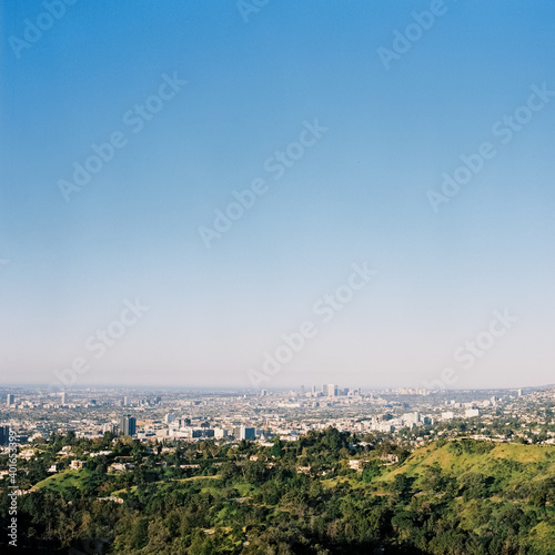 view from Griffith observatory