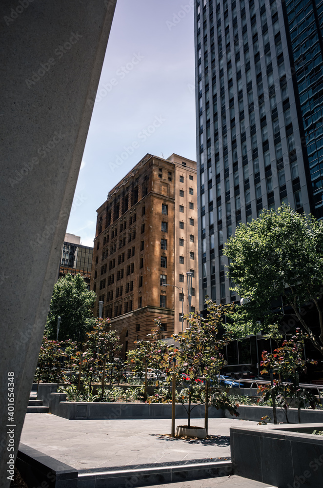 Obraz premium Buildings in the city