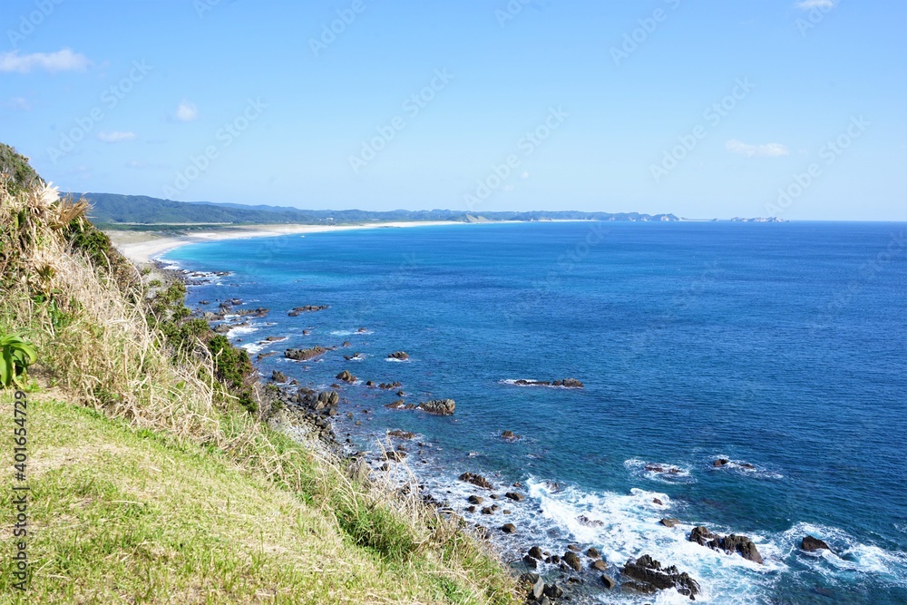 Landscape from Cape Kadokura in Tanegashima island, Kagoshima, Japan - 種子島 門倉岬からの眺望