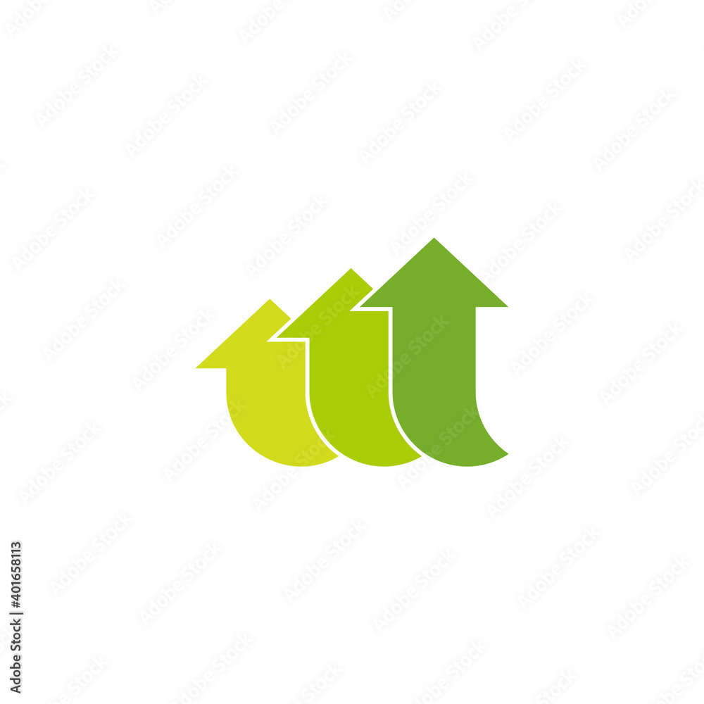 green bar chart up arrows business finance symbol logo vector green bar chart up arrows business finance symbol logo vector
