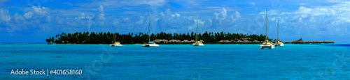 Catamaran Tahiti Bora Bora © Skykay