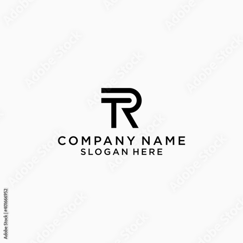 TR monogram logo design inspiration