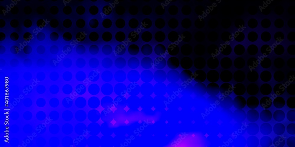 Dark Pink, Blue vector backdrop with dots. Dark Pink, Blue vector backdrop with dots.