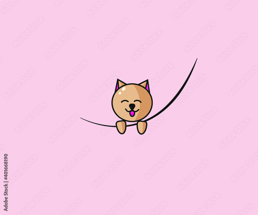 cute cat logo