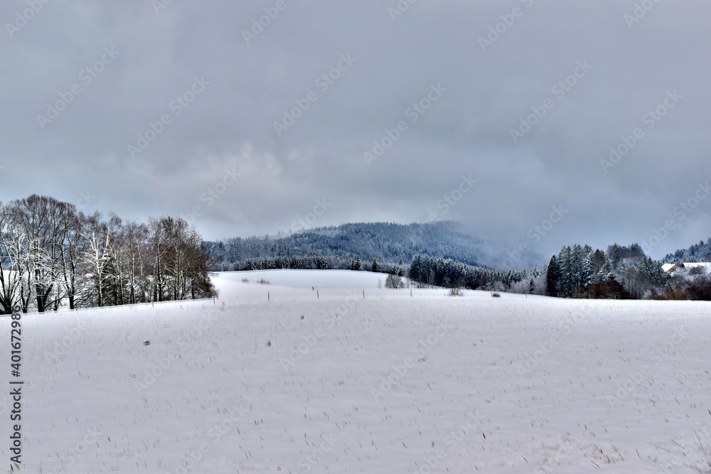 Winterlandschaft in St. Peter im Schwarzwald