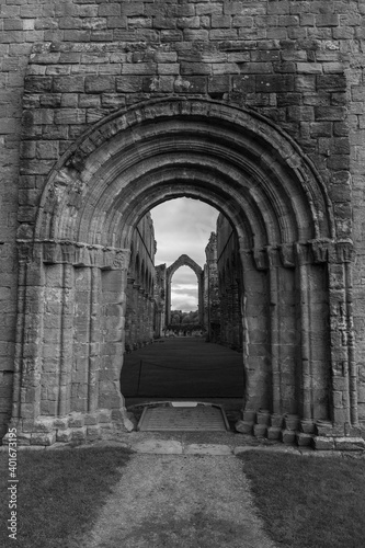 Fountains Abbey, October 2020