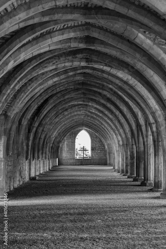 Fountains Abbey  October 2020