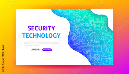 Security Technology Landing Page