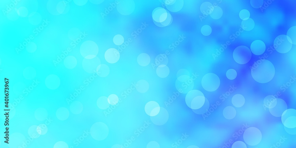 Light BLUE vector background with spots. Light BLUE vector background with spots.