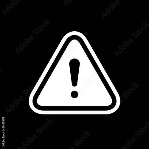 Warning sign and caution concept