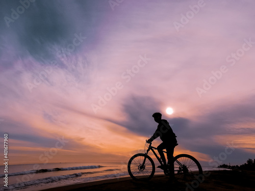 person riding a bike © Fajry
