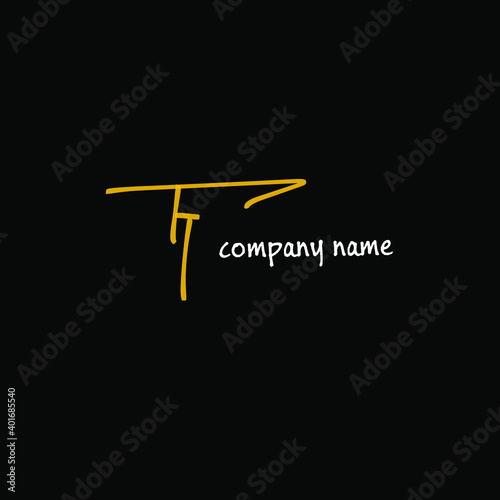 TT Handwritten Logo for Identity