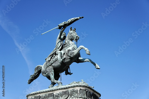 Statue of Archduke Karl  Vienna  Austria