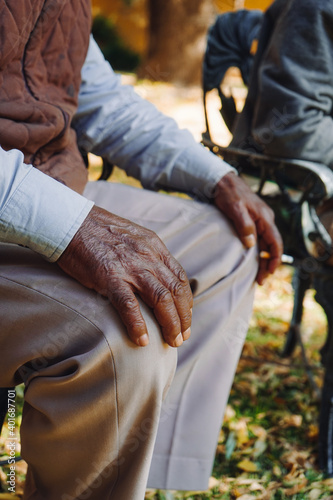 hand of an older man © GeorginaLaura