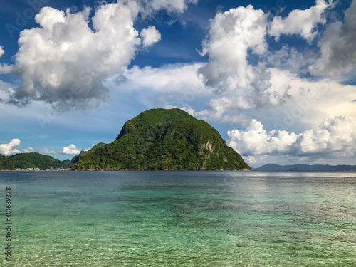 Tropical sea of Dilumacad Island, Philippines