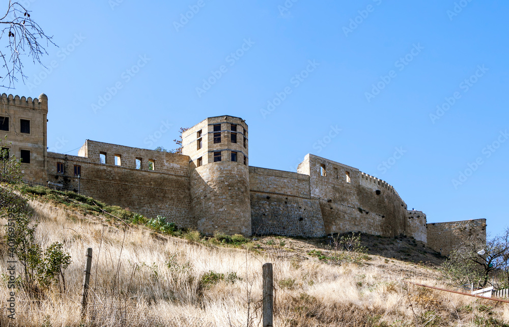 View of the Naryn-Kala fortress. Derbent. The Republic of Dagestan. Russia View of the Naryn-Kala fortress. Derbent. The Republic of Dagestan. Russia