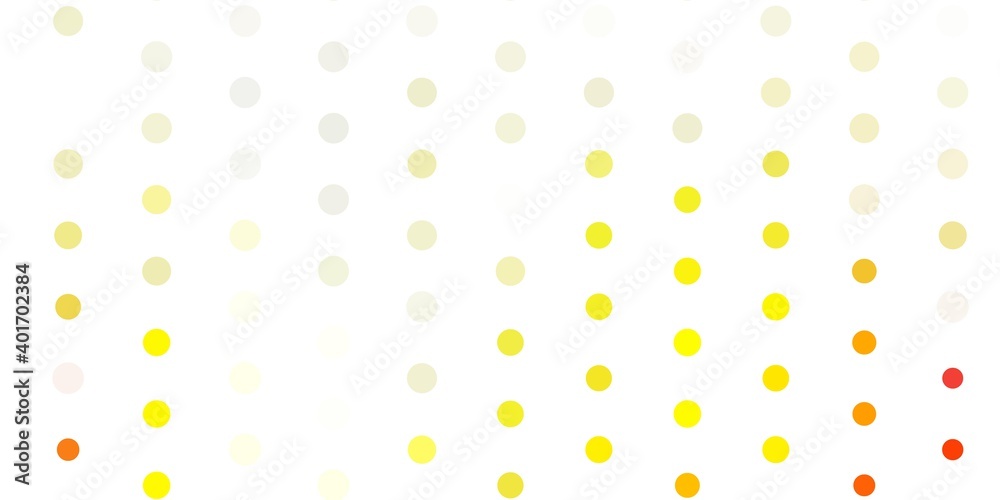 Light orange vector layout with circle shapes. Light orange vector layout with circle shapes.