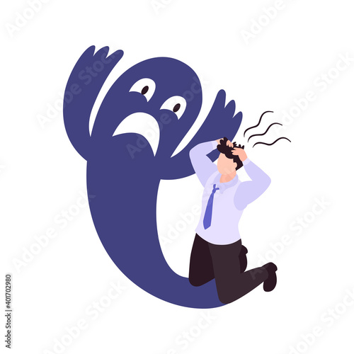 Panic Attack Illustration