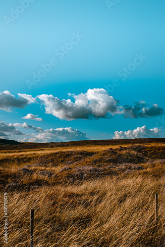 landscape with clouds