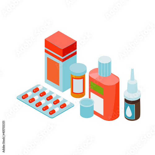 Cold Flu Medication Composition