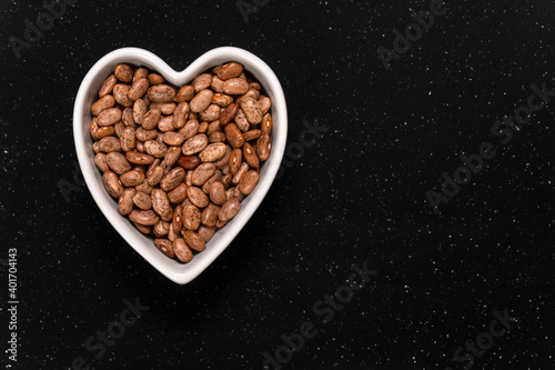 Pinto Beans Background and Texture