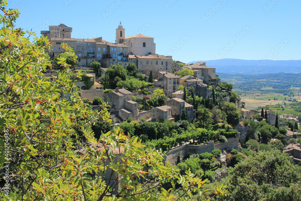 Gordes, One of the most famous villages of Provence, Luberon, Vaucluse, France
