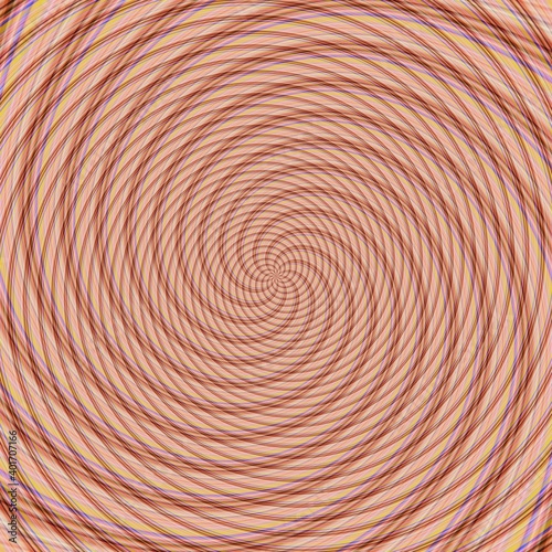 Foto Abstract background illusion hypnotic illustration,  delusion colorful