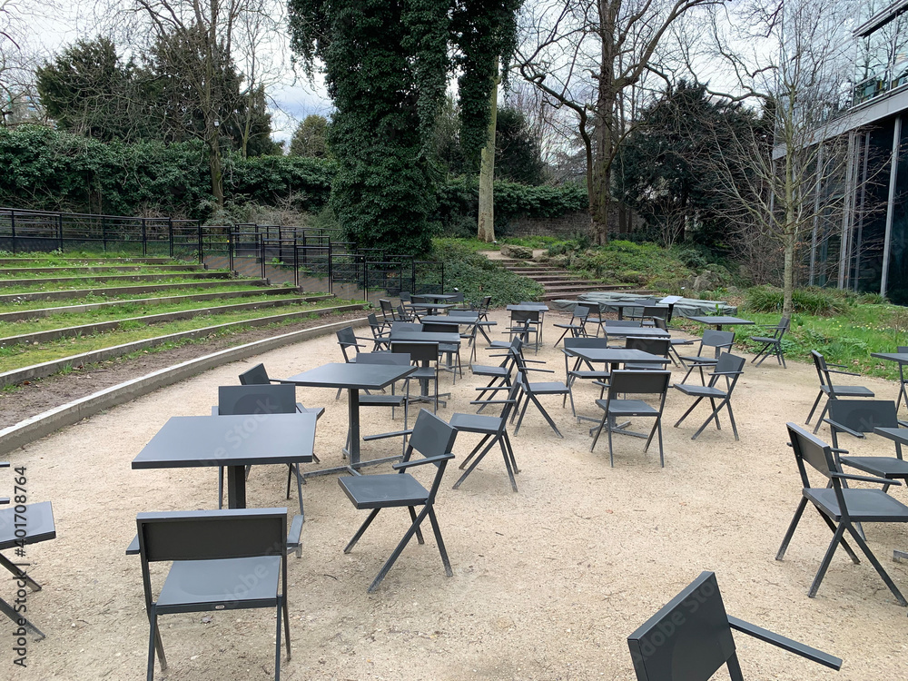 table and chairs