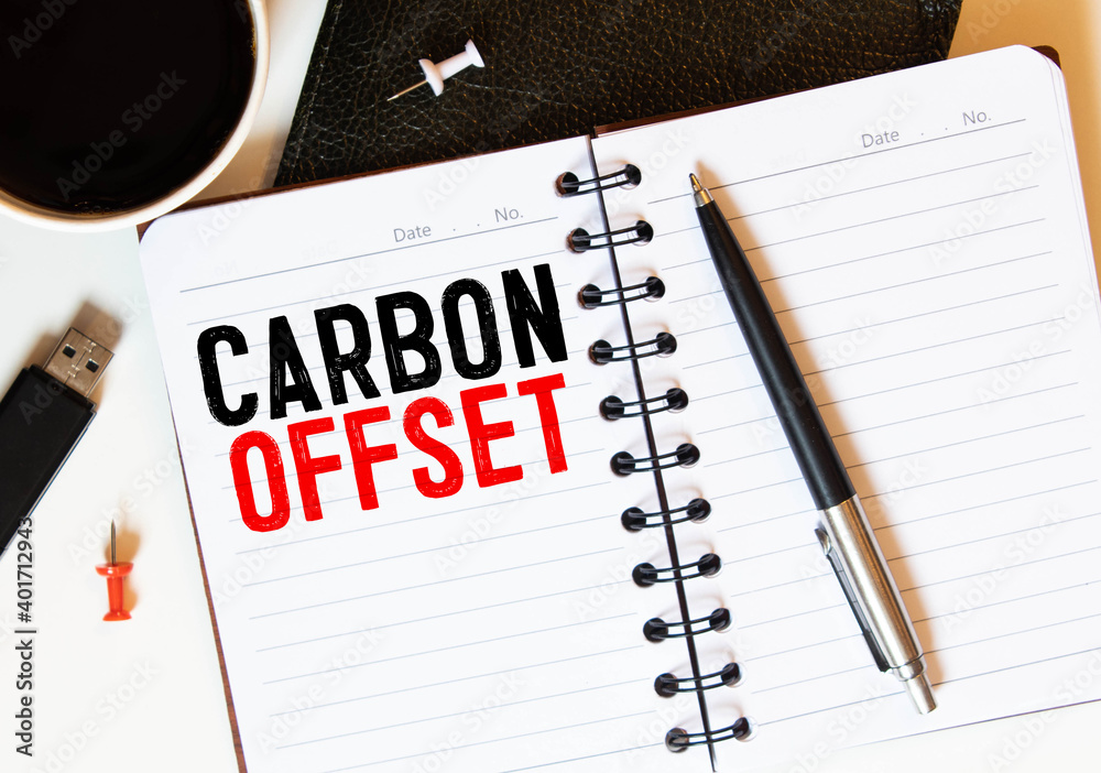 Text sign showing Carbon Offset. Conceptual photo Reduction in emissions of carbon dioxide or other gases. Text sign showing Carbon Offset. Conceptual photo Reduction in emissions of carbon dioxide or other gases.
