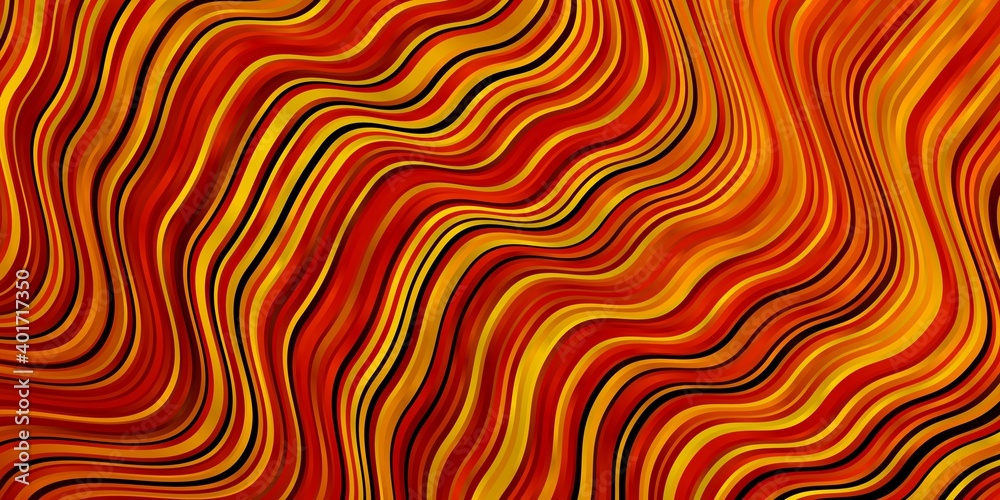 Dark Orange vector backdrop with circular arc. Dark Orange vector backdrop with circular arc.