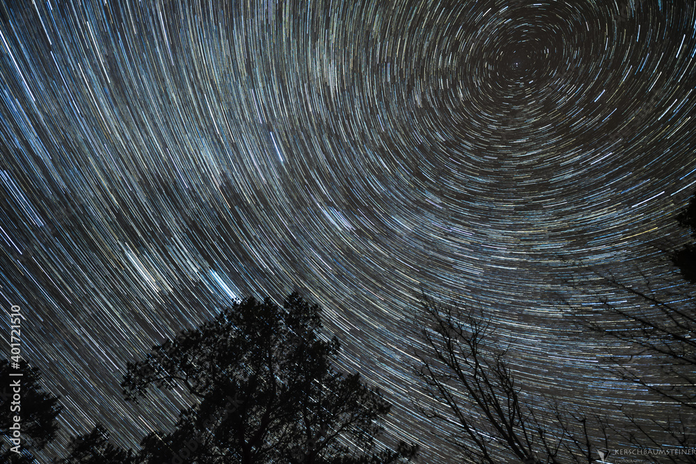 Fototapeta premium Star trail 2