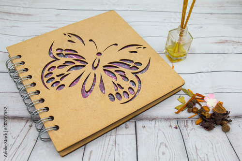 cuaderno orgánico reciclado