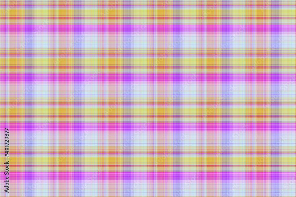 Fuchsia Lime Plaid Tartan Seamless Pattern Background